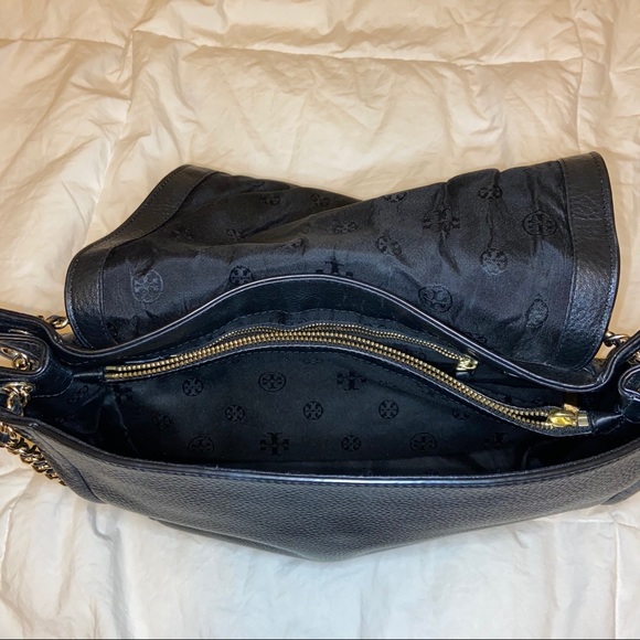 Tory Burch purse Tory Burch black and gold purse - Picture 7 of 8